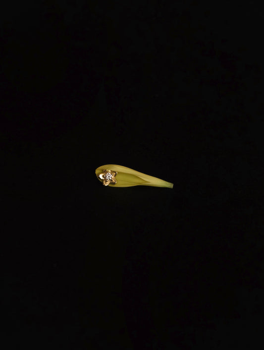 Wild Peach Blossom Flatback Earring