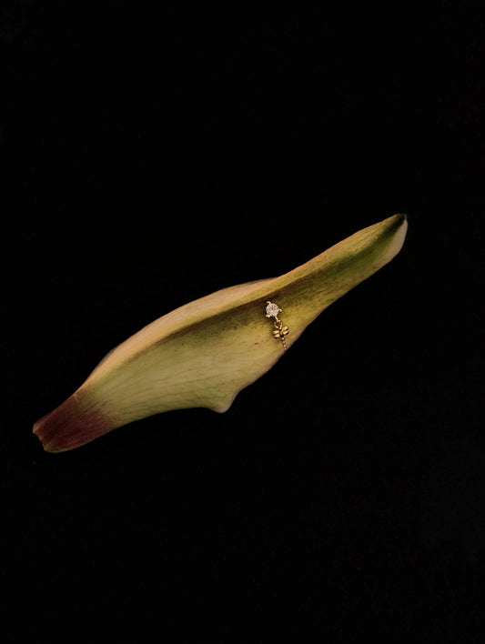 Dangle Dragonfly Flatback Earring