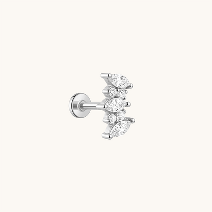 Everglow Cluster Flatback Earring