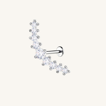 Crescent Flatback Earring