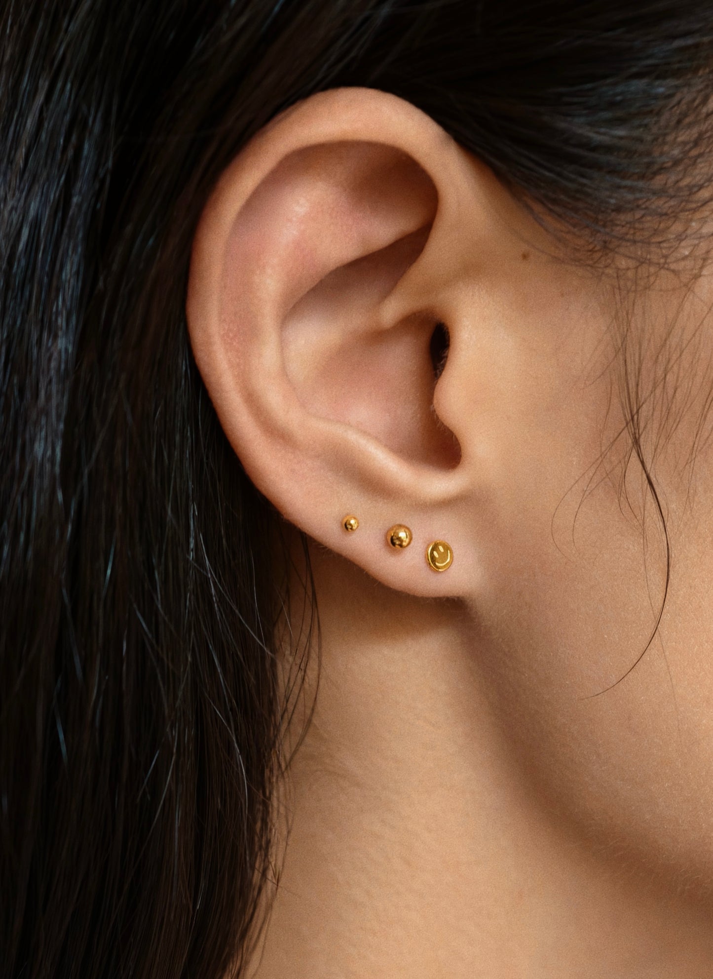 Ball Flatback Earring