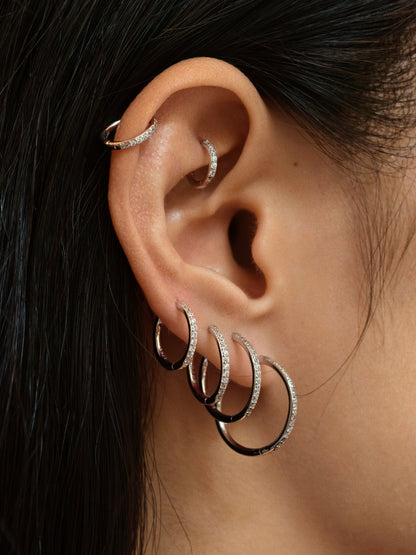 Glowline Hoop Earrings