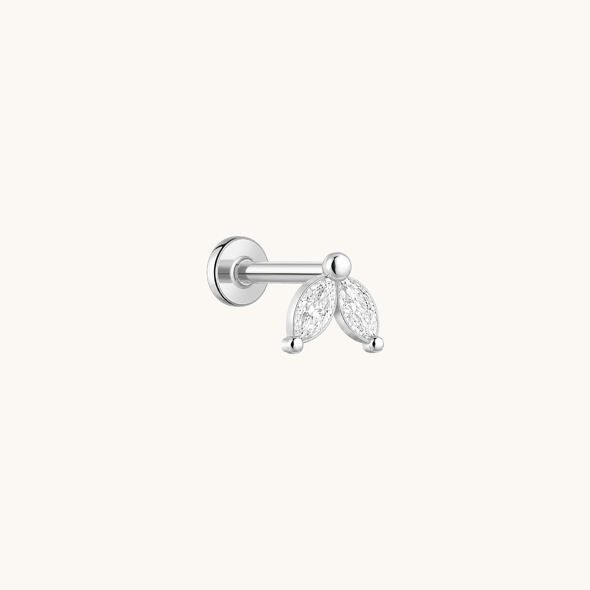 Leaves Flatback Earring