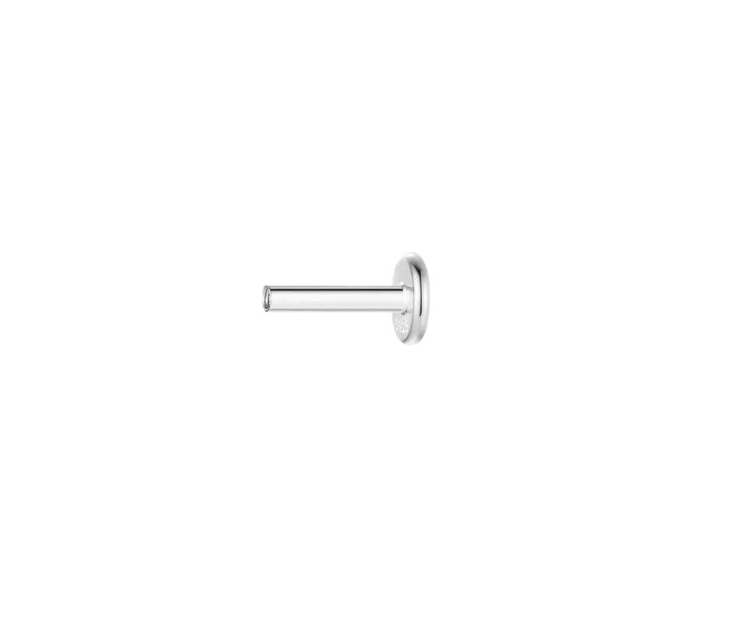 Gold-plated 925 sterling silver Solid 925 Flatback Backing