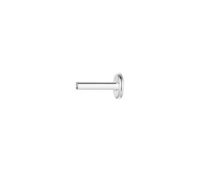 Gold-plated 925 sterling silver Solid 925 Flatback Backing