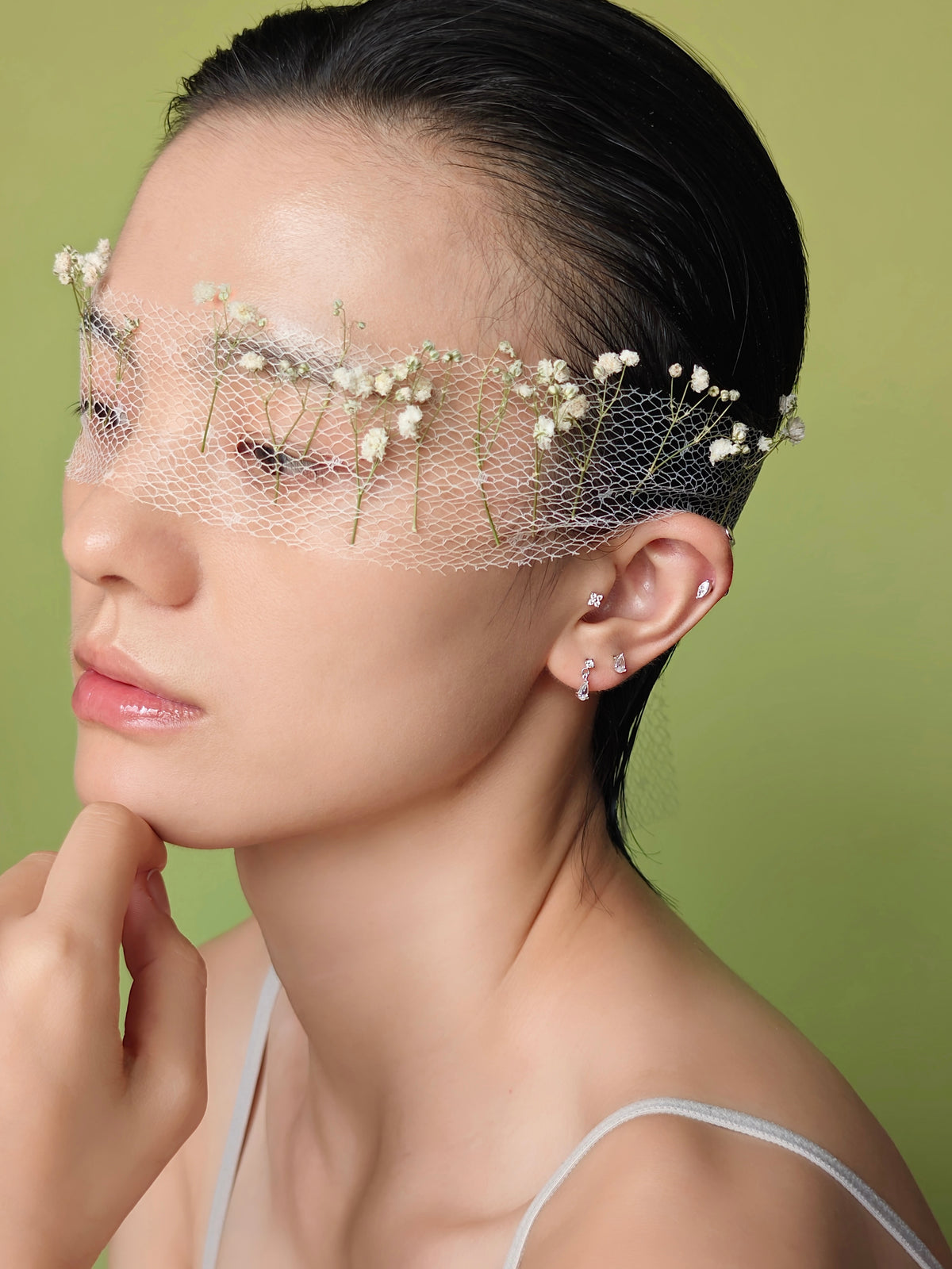 Lumi Drop Flatback Earring