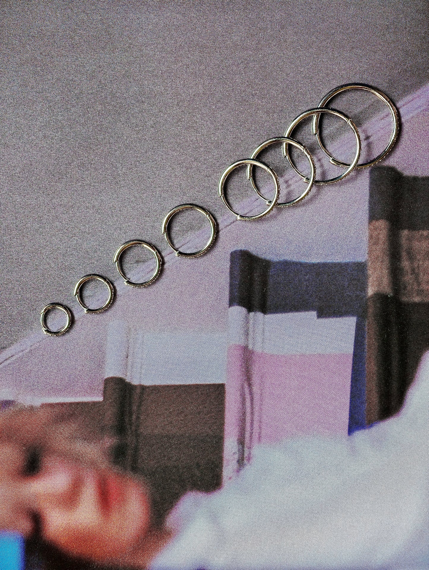 Glowline Hoop Earrings