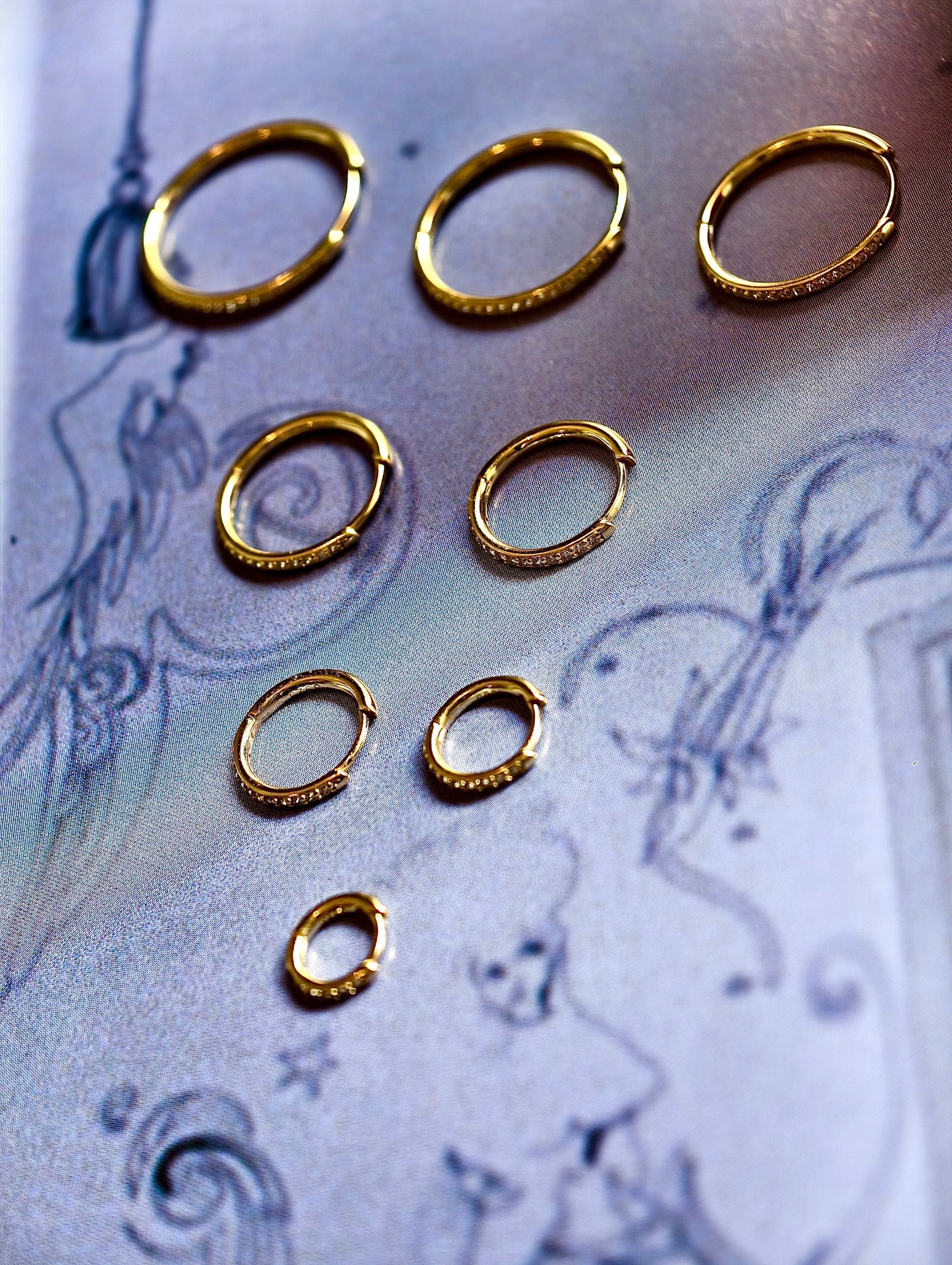 Glowline Hoop Earrings