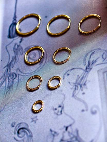Glowline Hoop Earrings