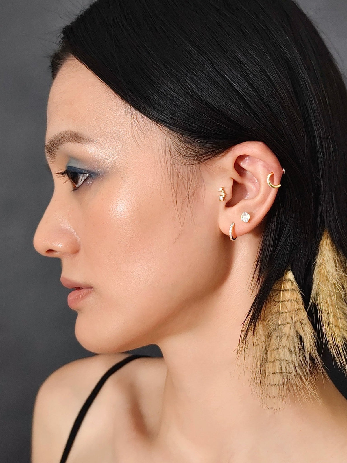 Rodin’s Caress Flatback Earring - A Pierce of Life