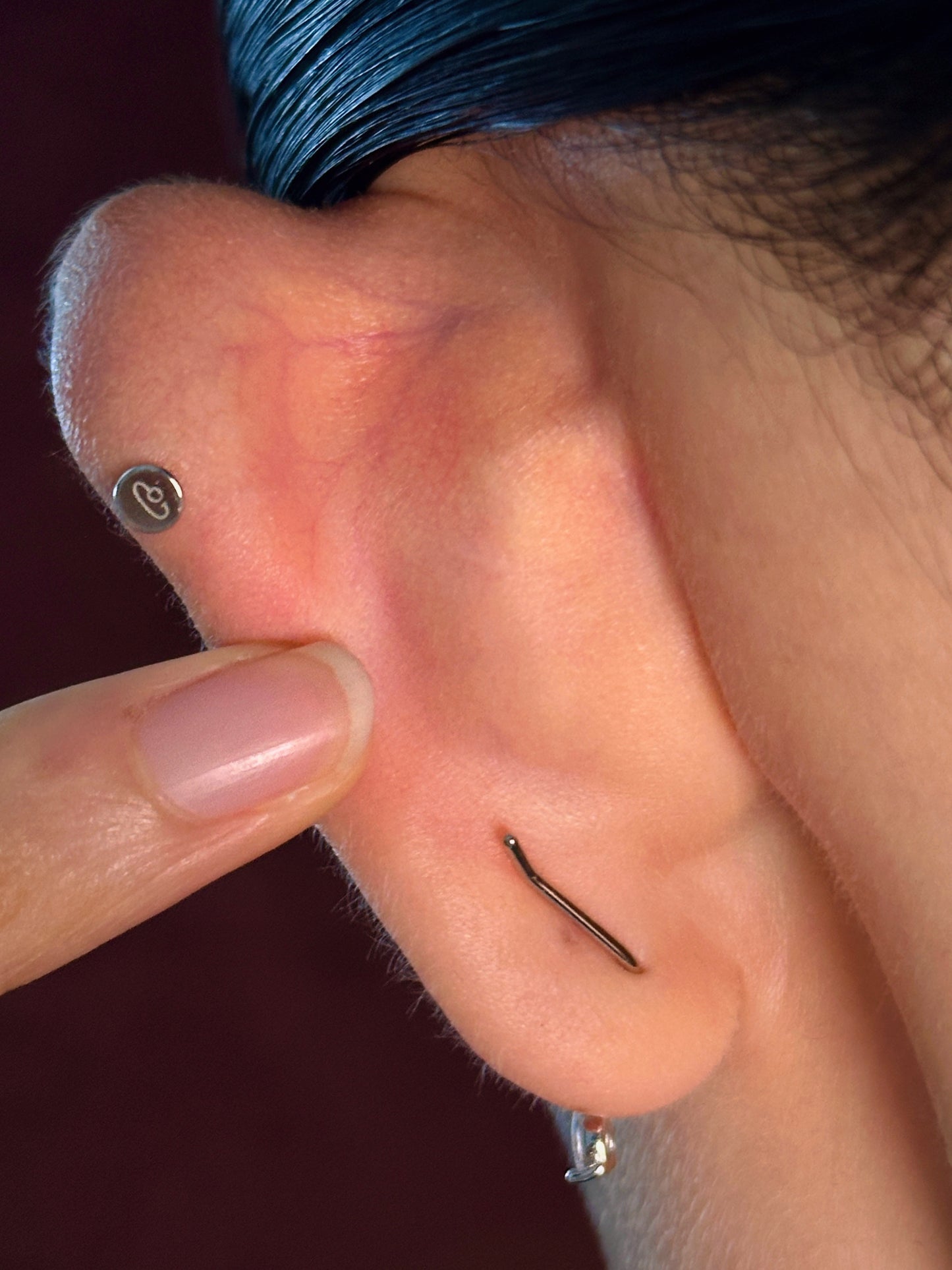 Gold-plated 925 sterling silver Luxe Vine Ear Climbers