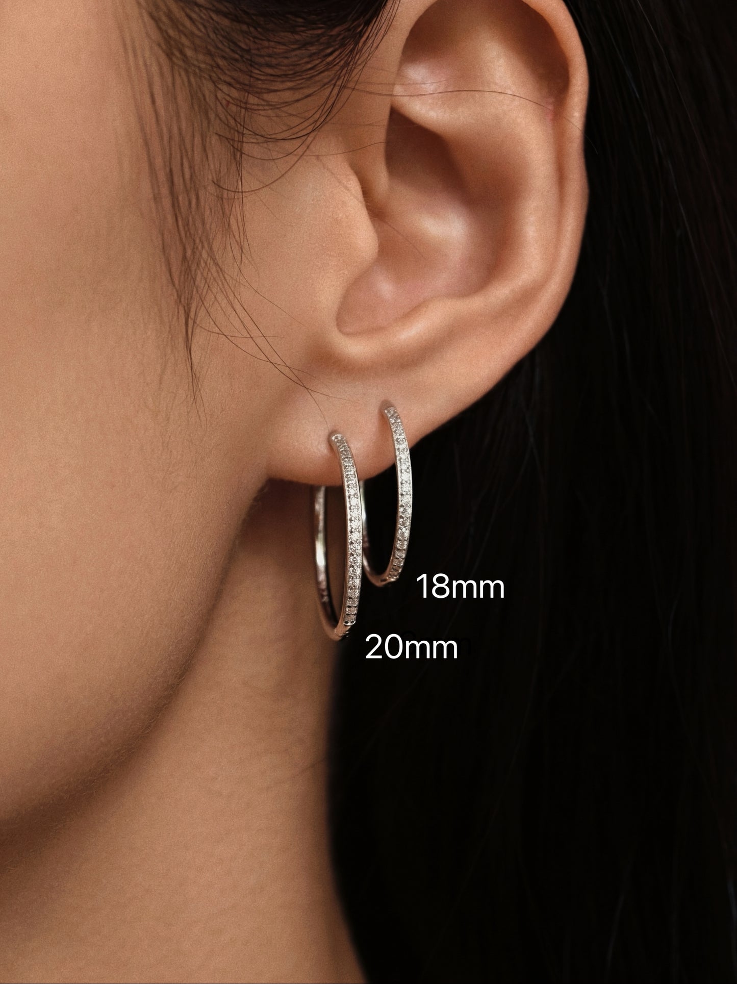 Glowline Hoop Earrings