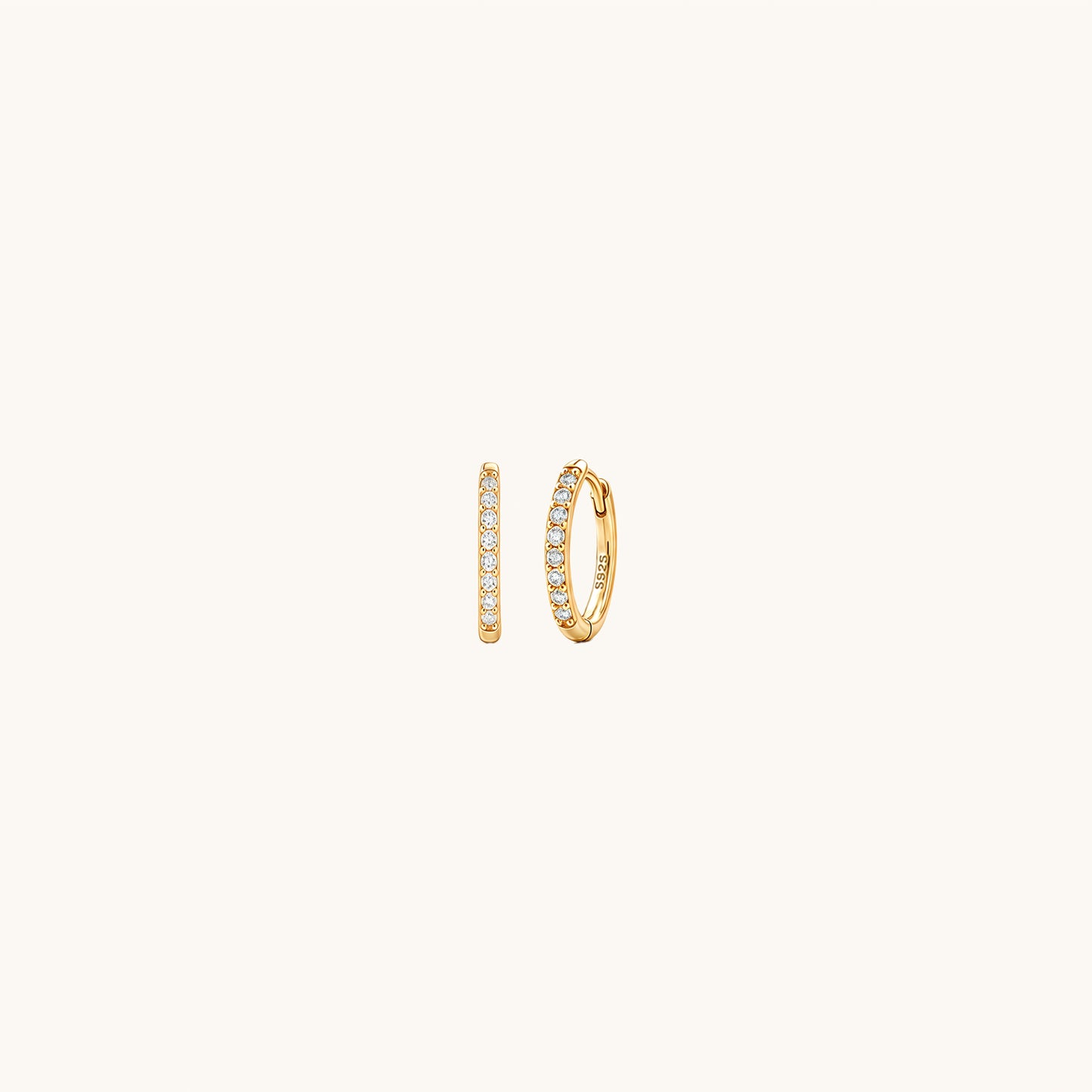 Glowline Hoop Earrings