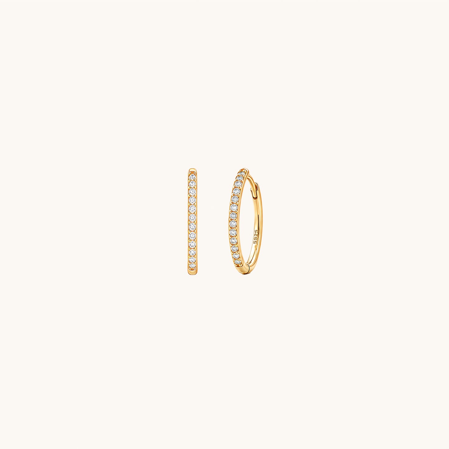 Glowline Hoop Earrings