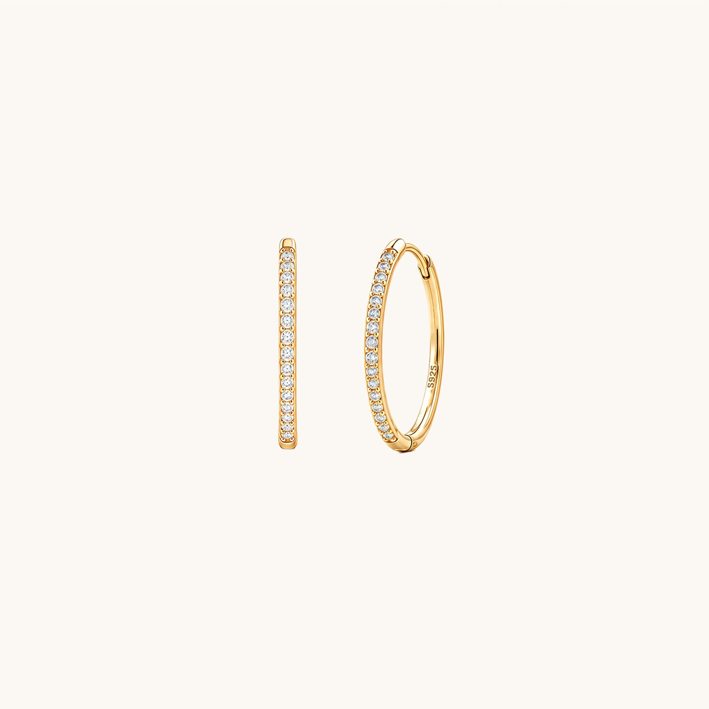 Glowline Hoop Earrings