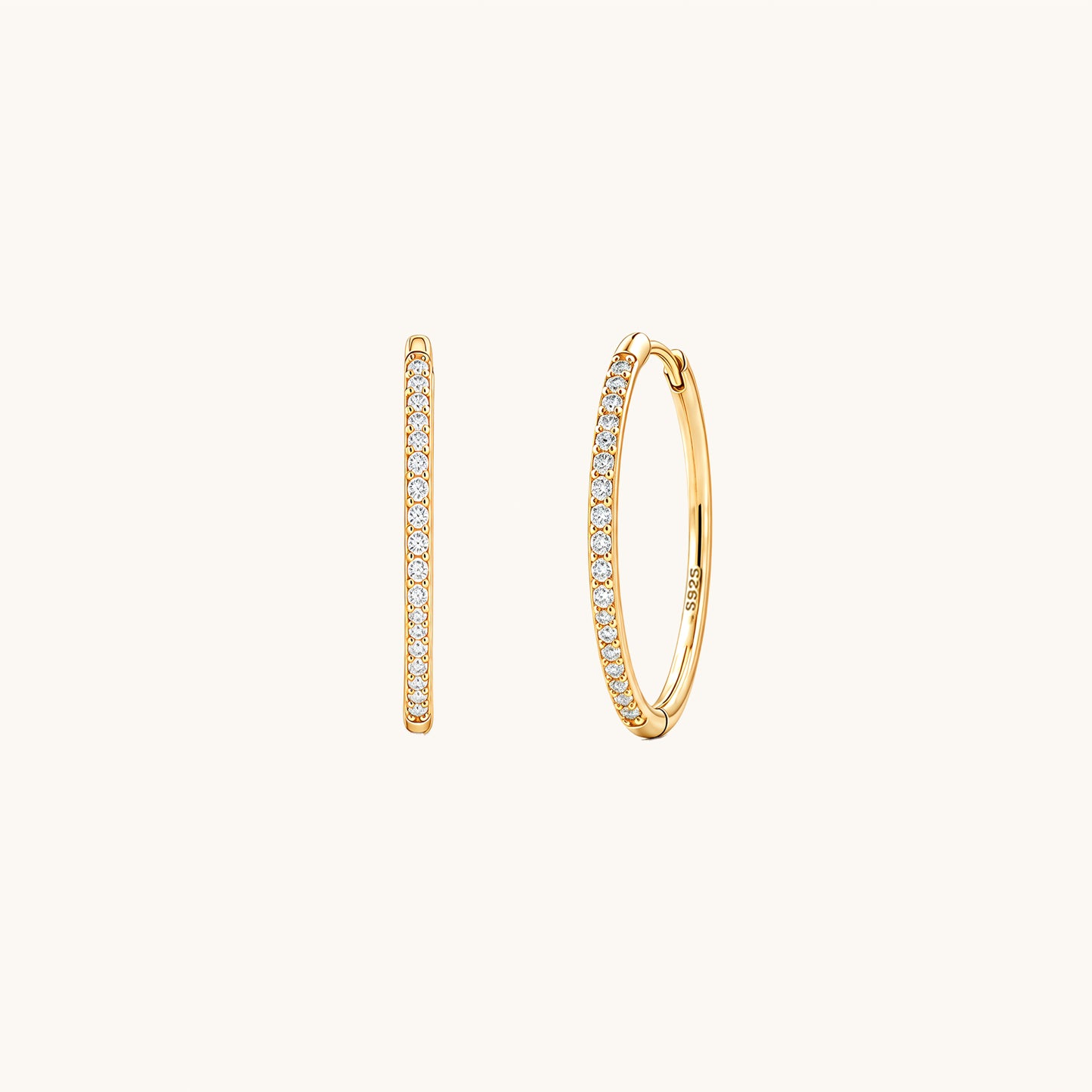 Glowline Hoop Earrings