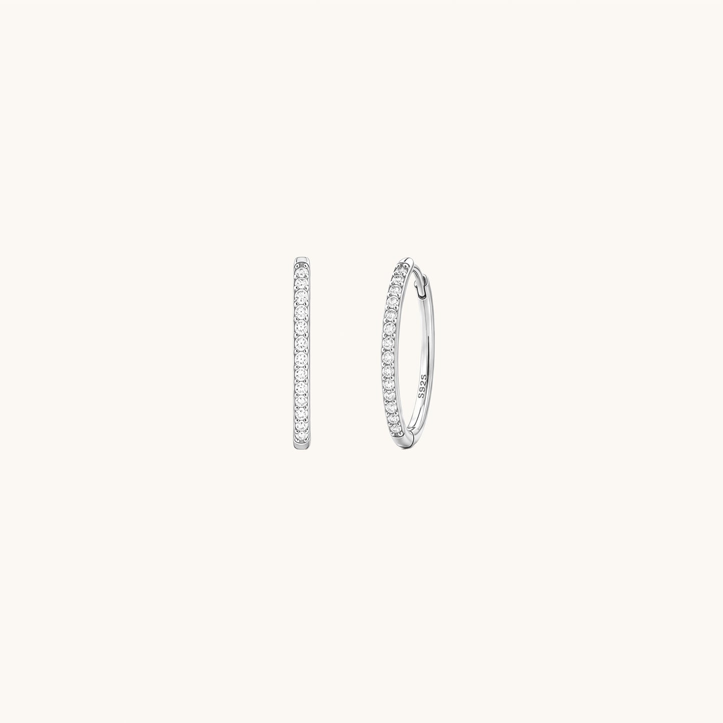 Glowline Hoop Earrings