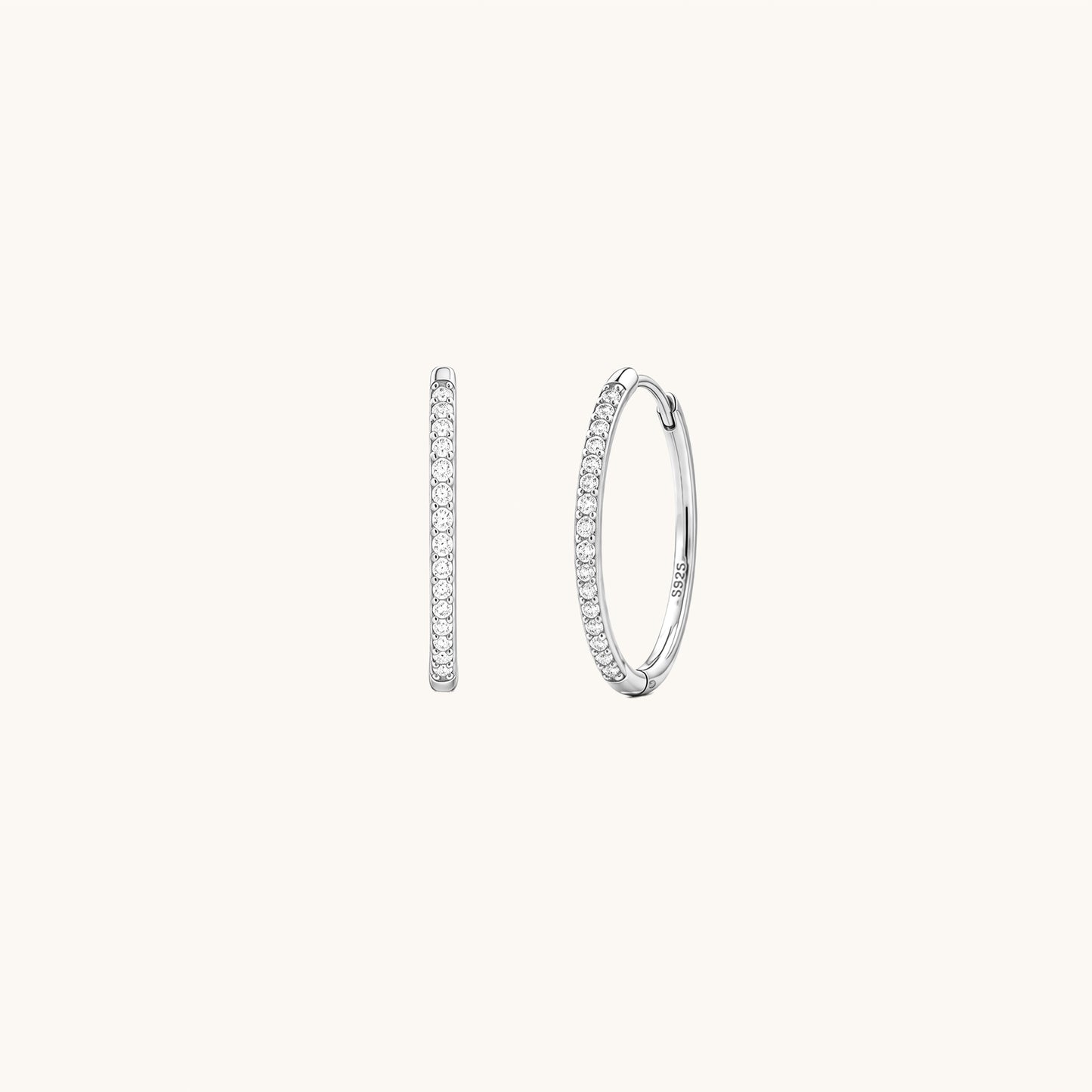 Glowline Hoop Earrings