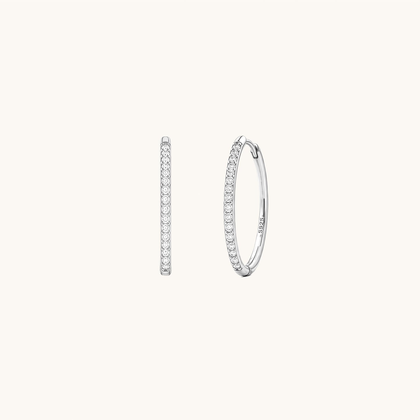 Glowline Hoop Earrings