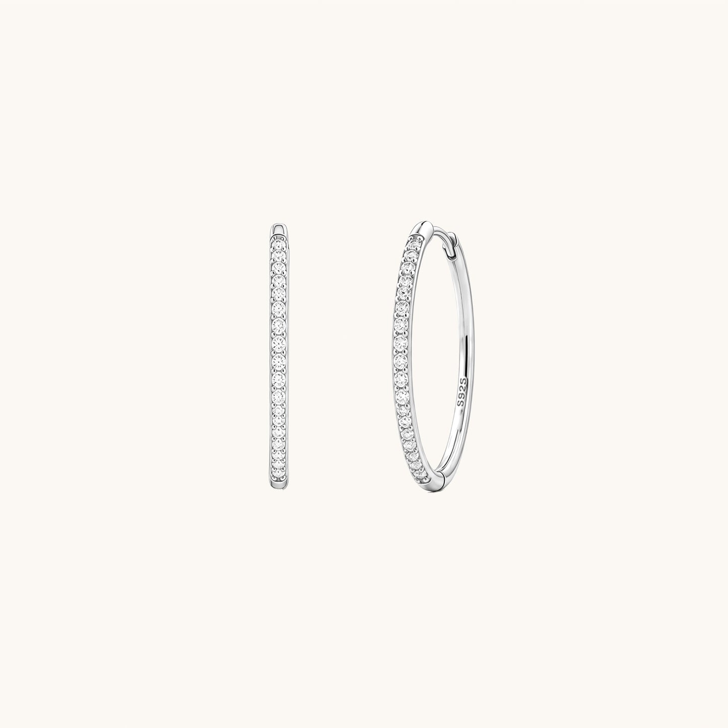 Glowline Hoop Earrings