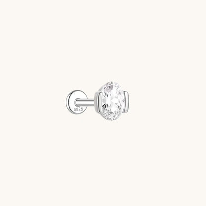 Rodin’s Caress Flatback Earring - A Pierce of Life