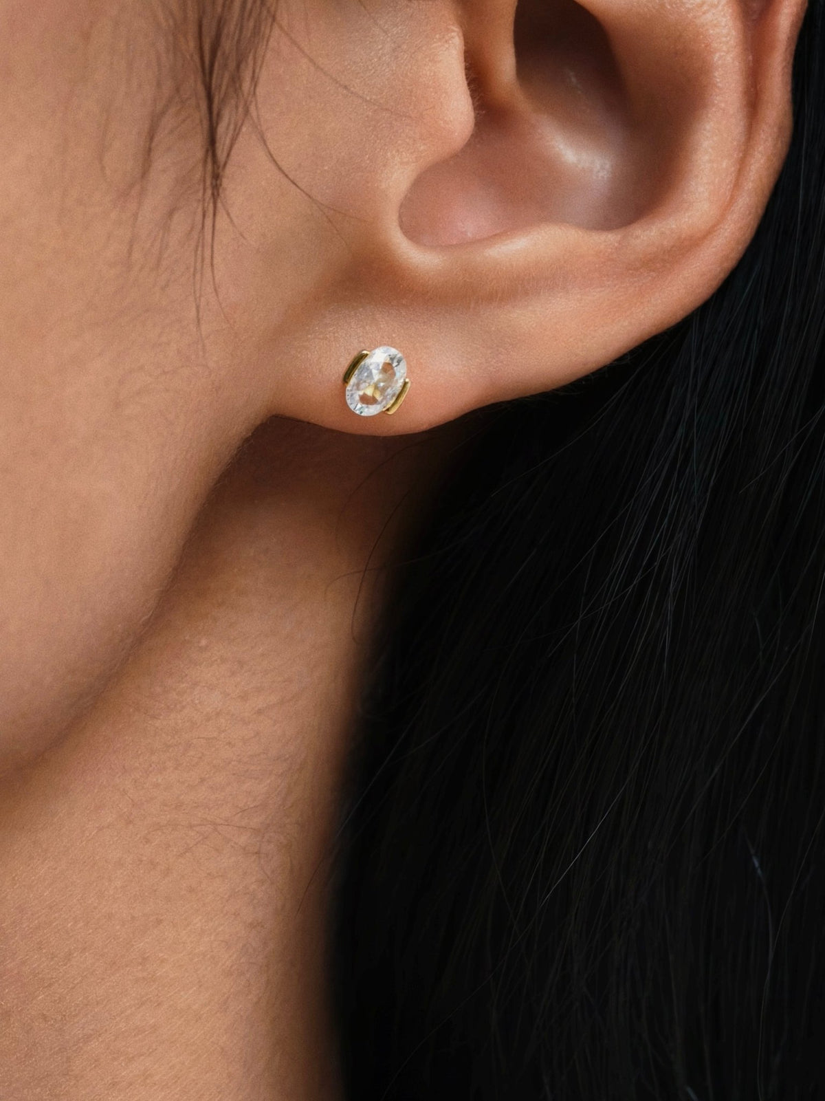 Rodin’s Caress Flatback Earring - A Pierce of Life