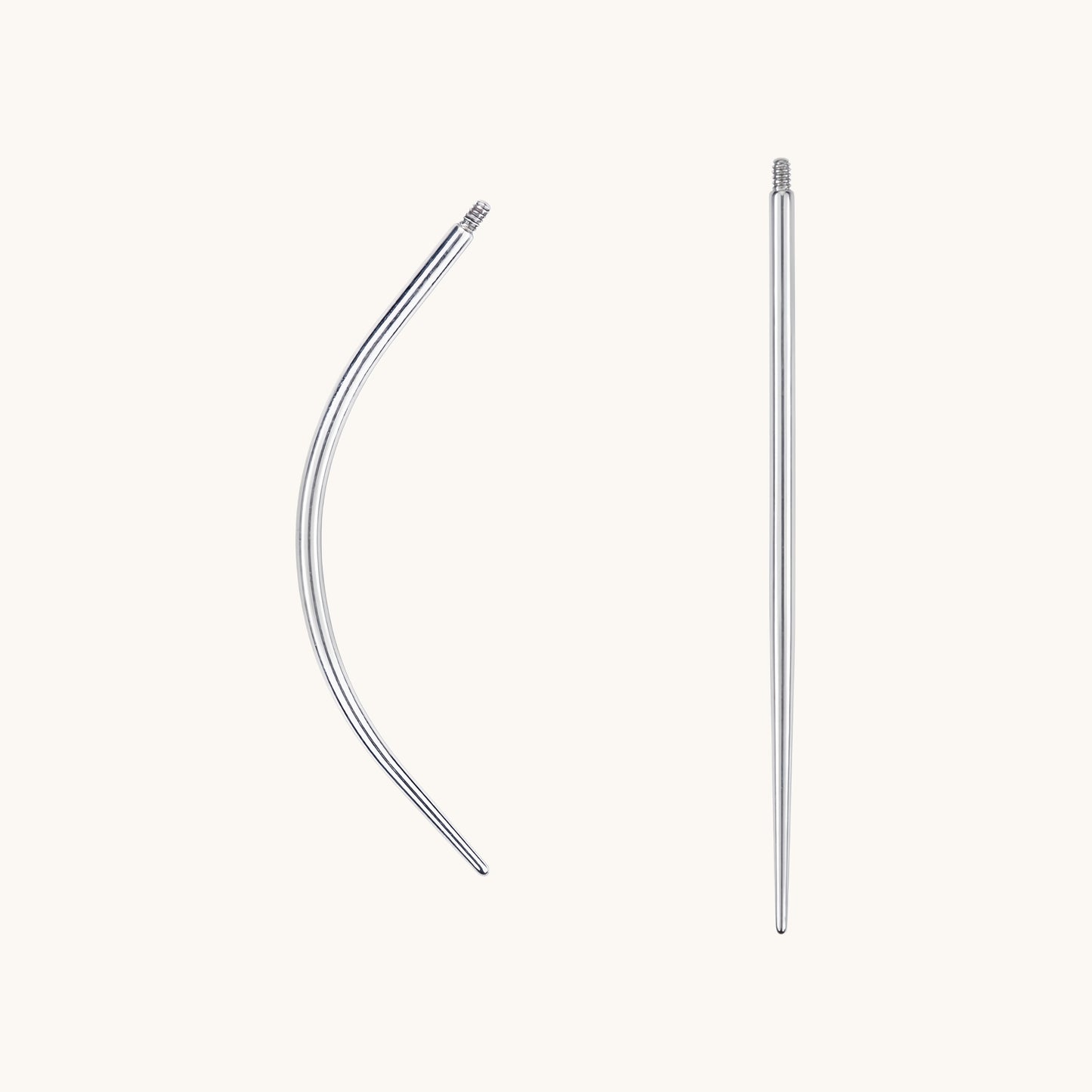 Gold-plated 925 sterling silver Titanium Insertion Tool Set
