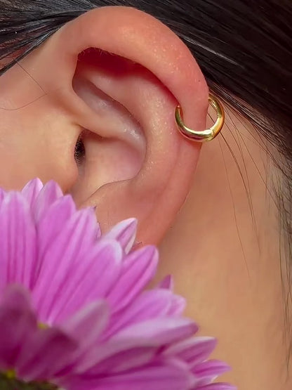 Wild Peach Blossom Flatback Earring