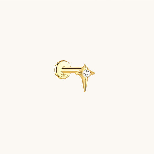 Starlance Flatback Earring - A Pierce of Life